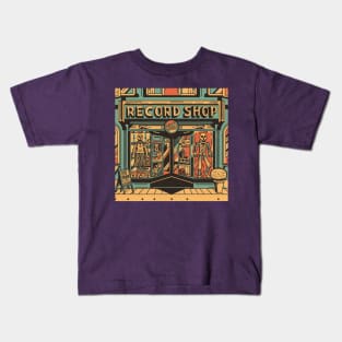 Record shop Kids T-Shirt